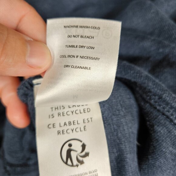 OUTER KNOWN Unisex Adult Dark Gray Long Sleeve Sweatshirt Size M - Picture 6 of 7